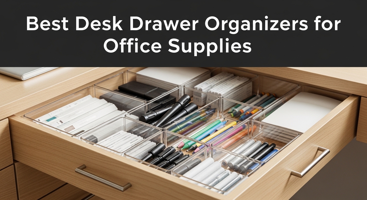 Best Desk Drawer Organizers for Office Supplies