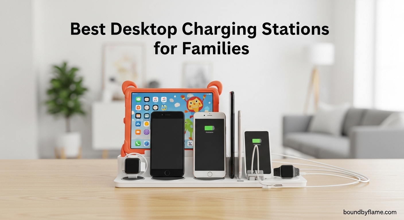 Best Desktop Charging Stations for Families