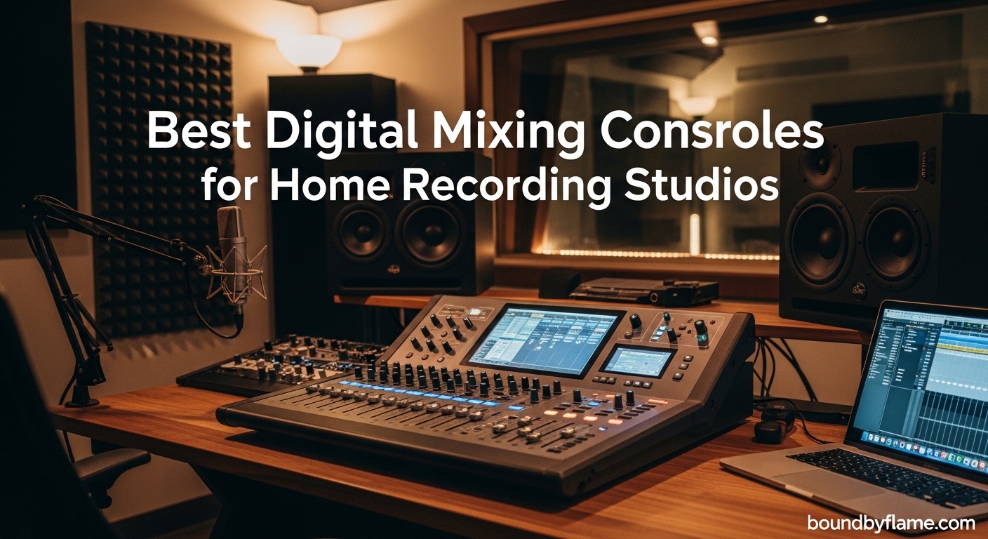 Best Digital Mixing Consoles for Home Recording Studios