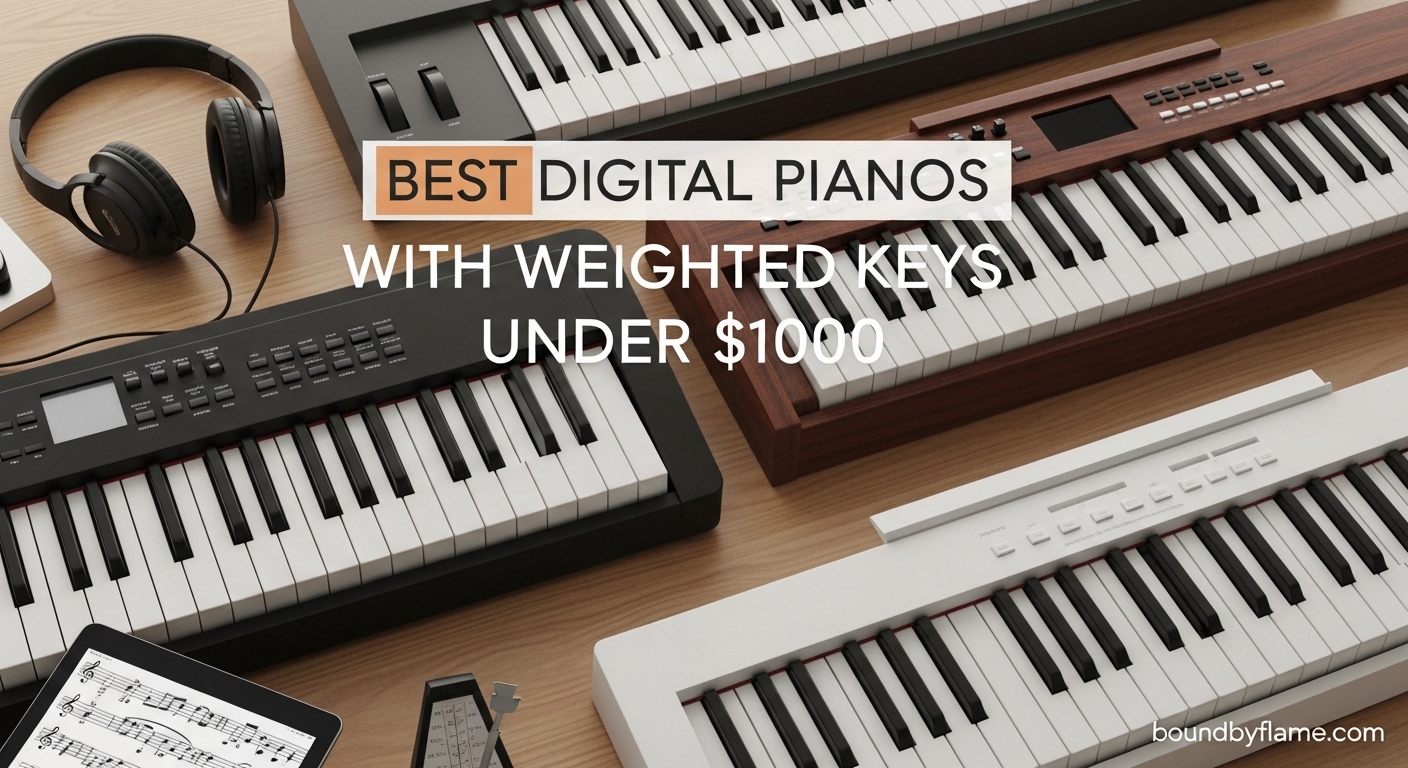 Best Digital Pianos with Weighted Keys Under $1000