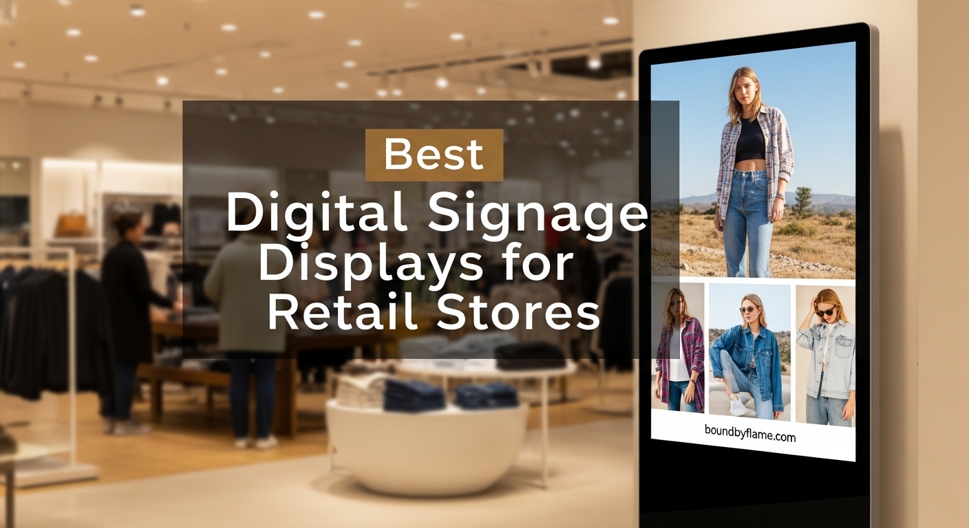 Best Digital Signage Displays for Retail Stores