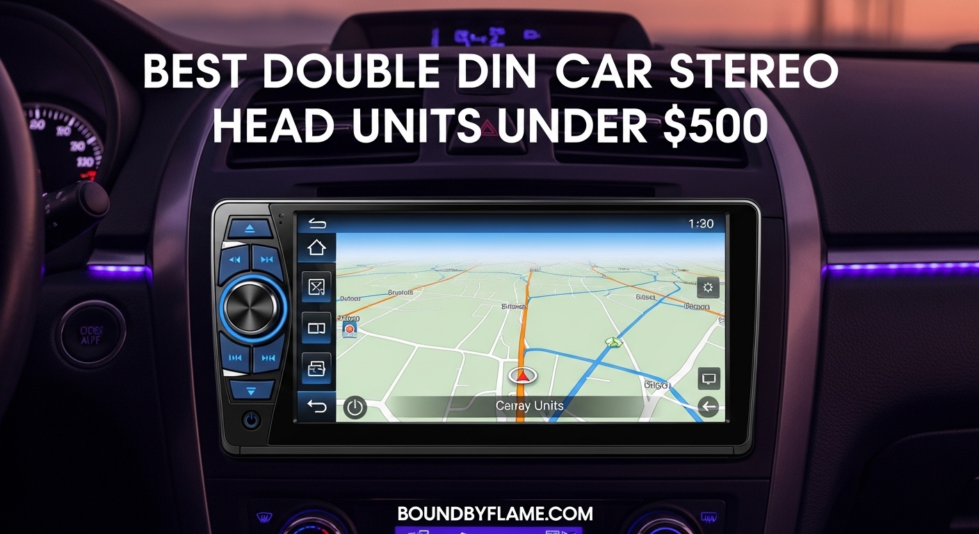 Best Double Din Car Stereo Head Units Under $500