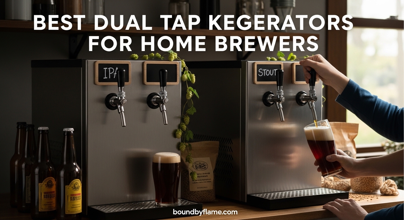 Best Dual Tap Kegerators for Home Brewers