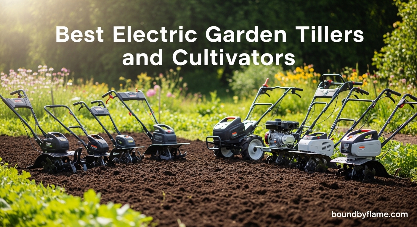 Best Electric Garden Tillers and Cultivators
