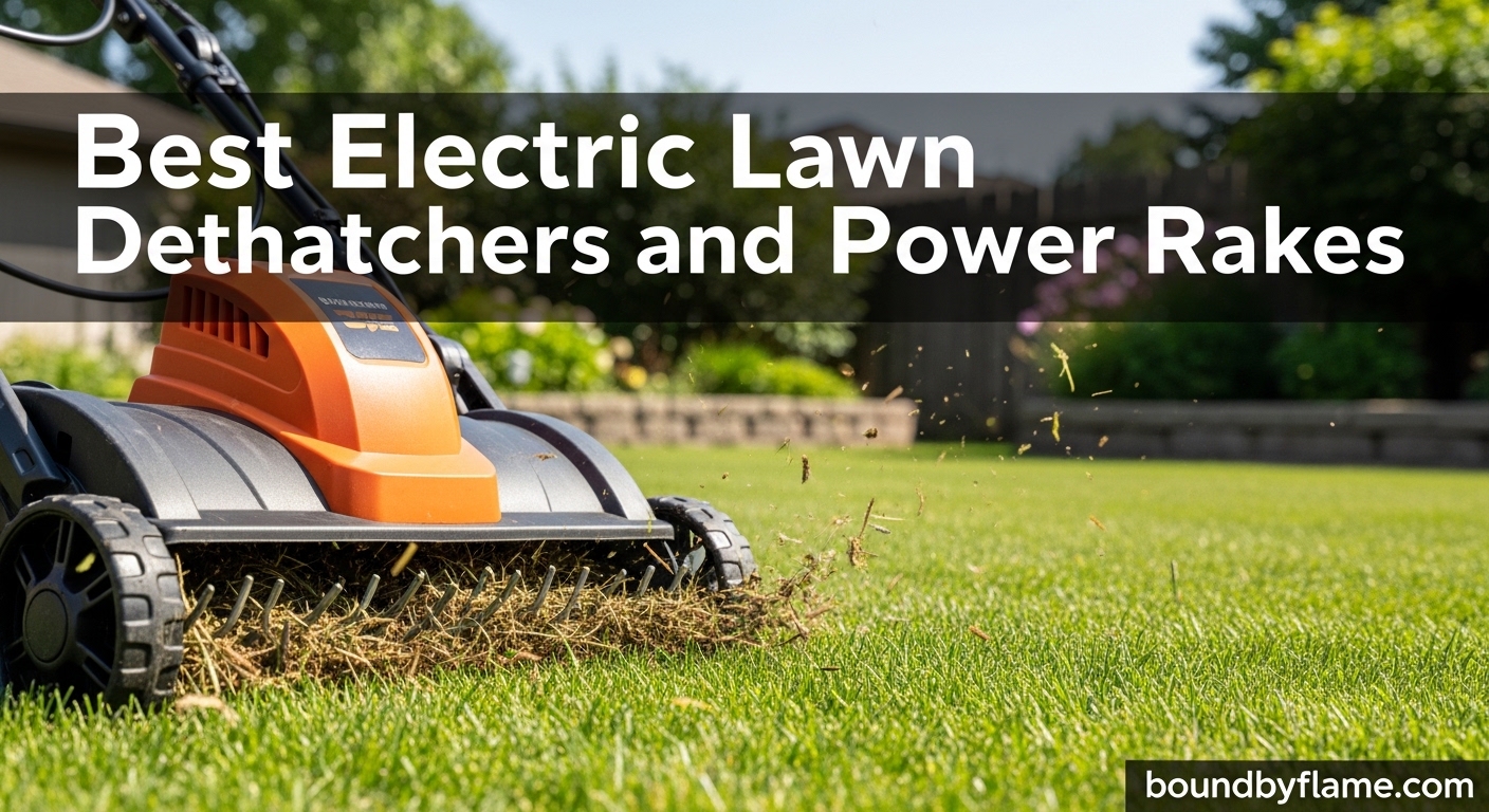 Best Electric Lawn Dethatchers and Power Rakes