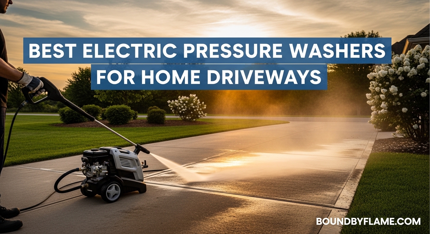 Best Electric Pressure Washers for Home Driveways