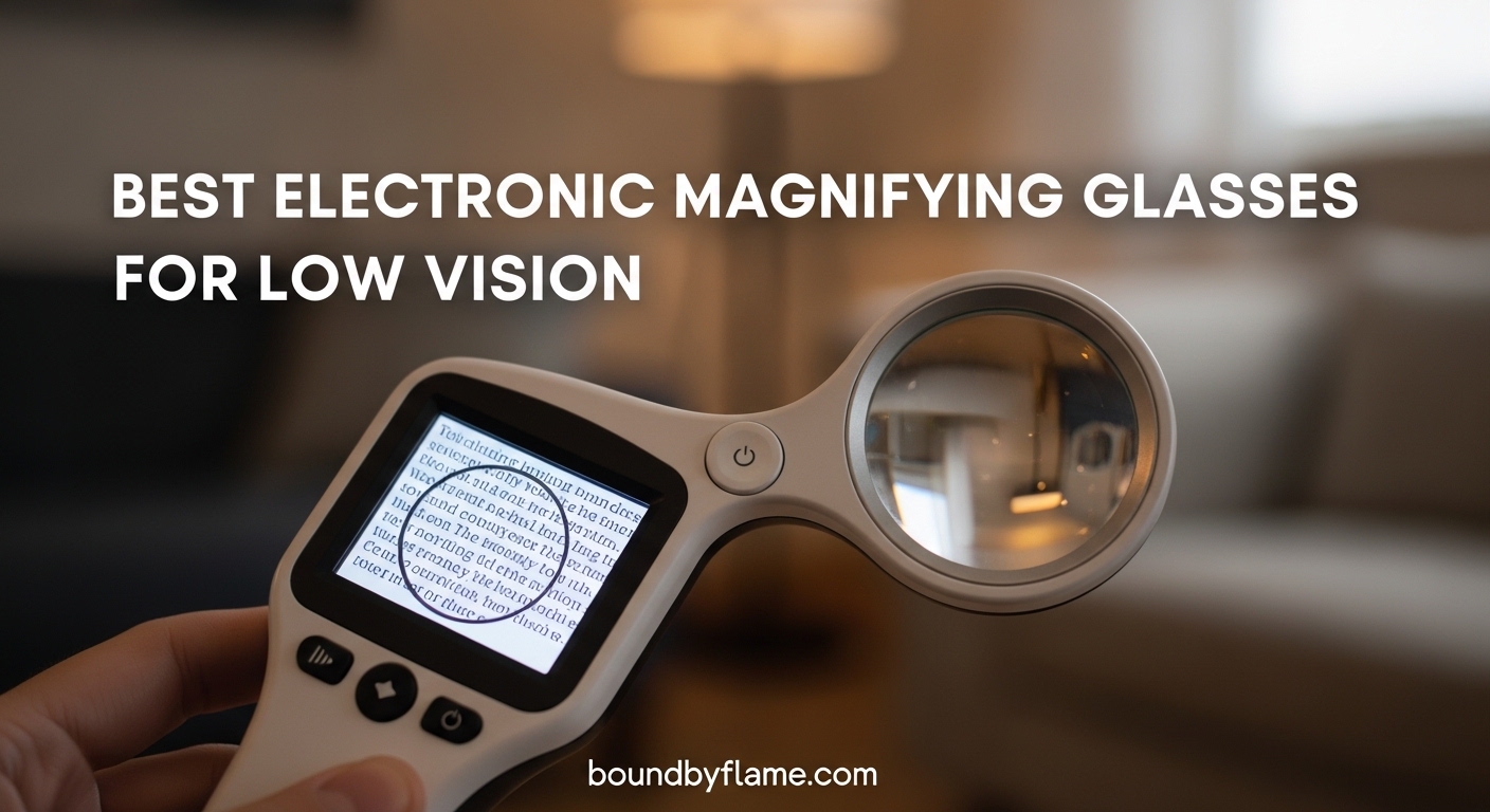 Best Electronic Magnifying Glasses for Low Vision