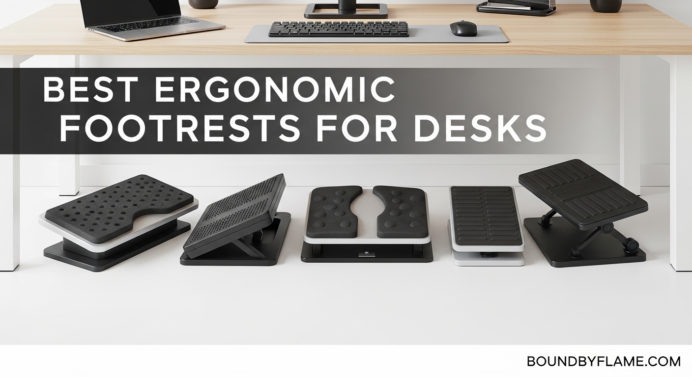 Best Ergonomic Footrests for Desks