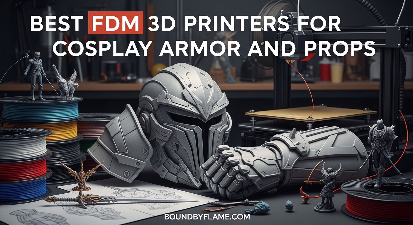 Best FDM 3D Printers for Cosplay Armor and Props