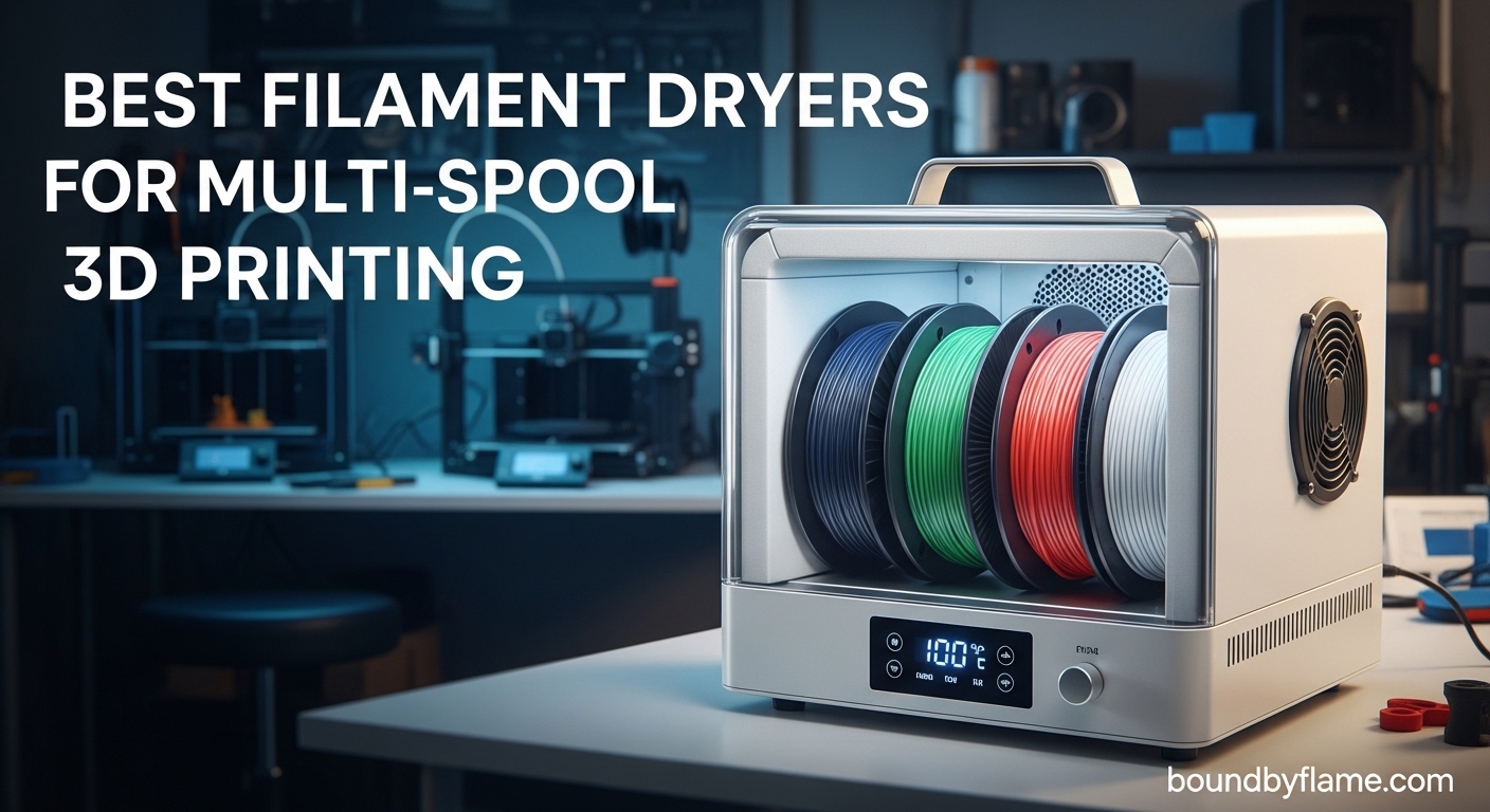Best Filament Dryers for Multi-Spool 3D Printing