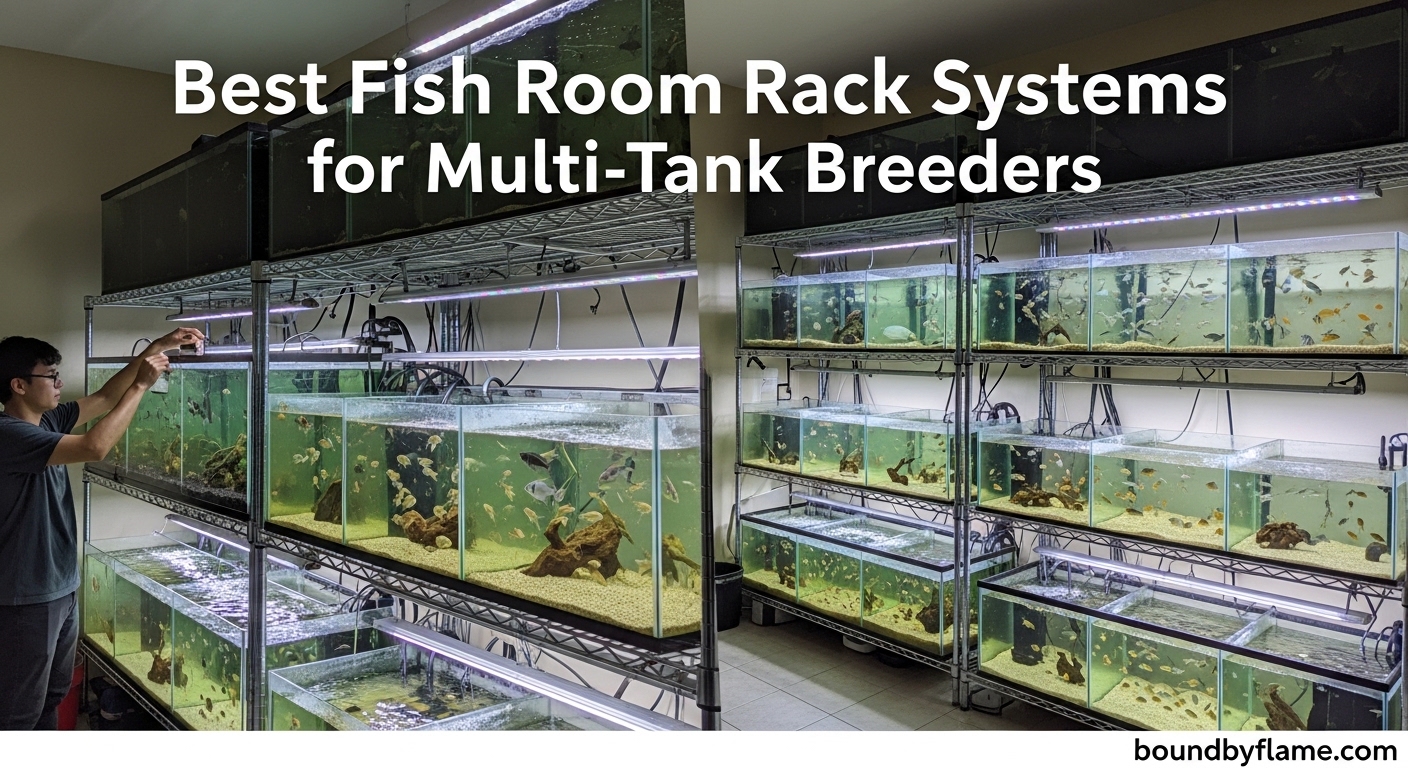 Best Fish Room Rack Systems for Multi-Tank Breeders