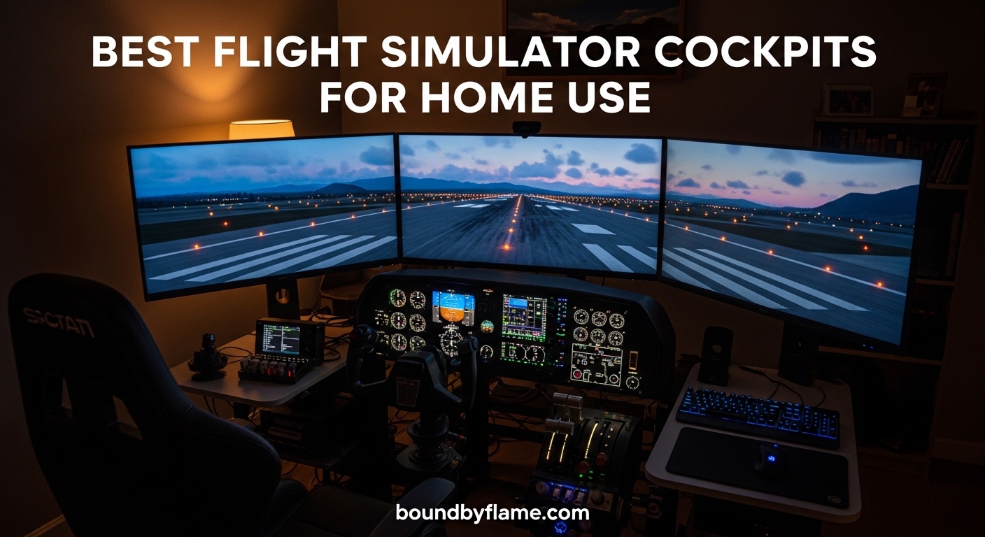 Best Flight Simulator Cockpits for Home Use