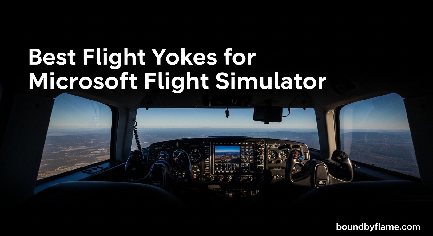 Best Flight Yokes for Microsoft Flight Simulator