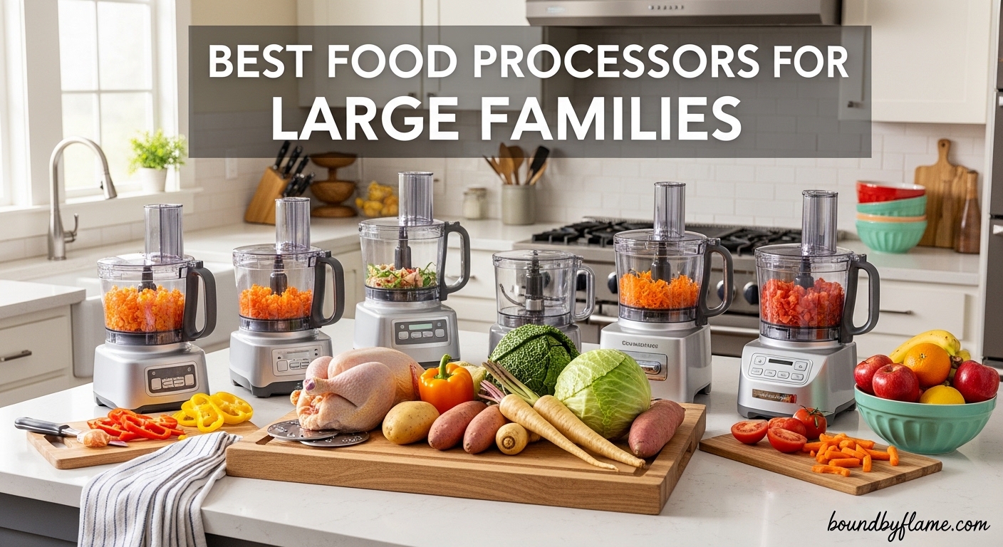 Best Food Processors for Large Families