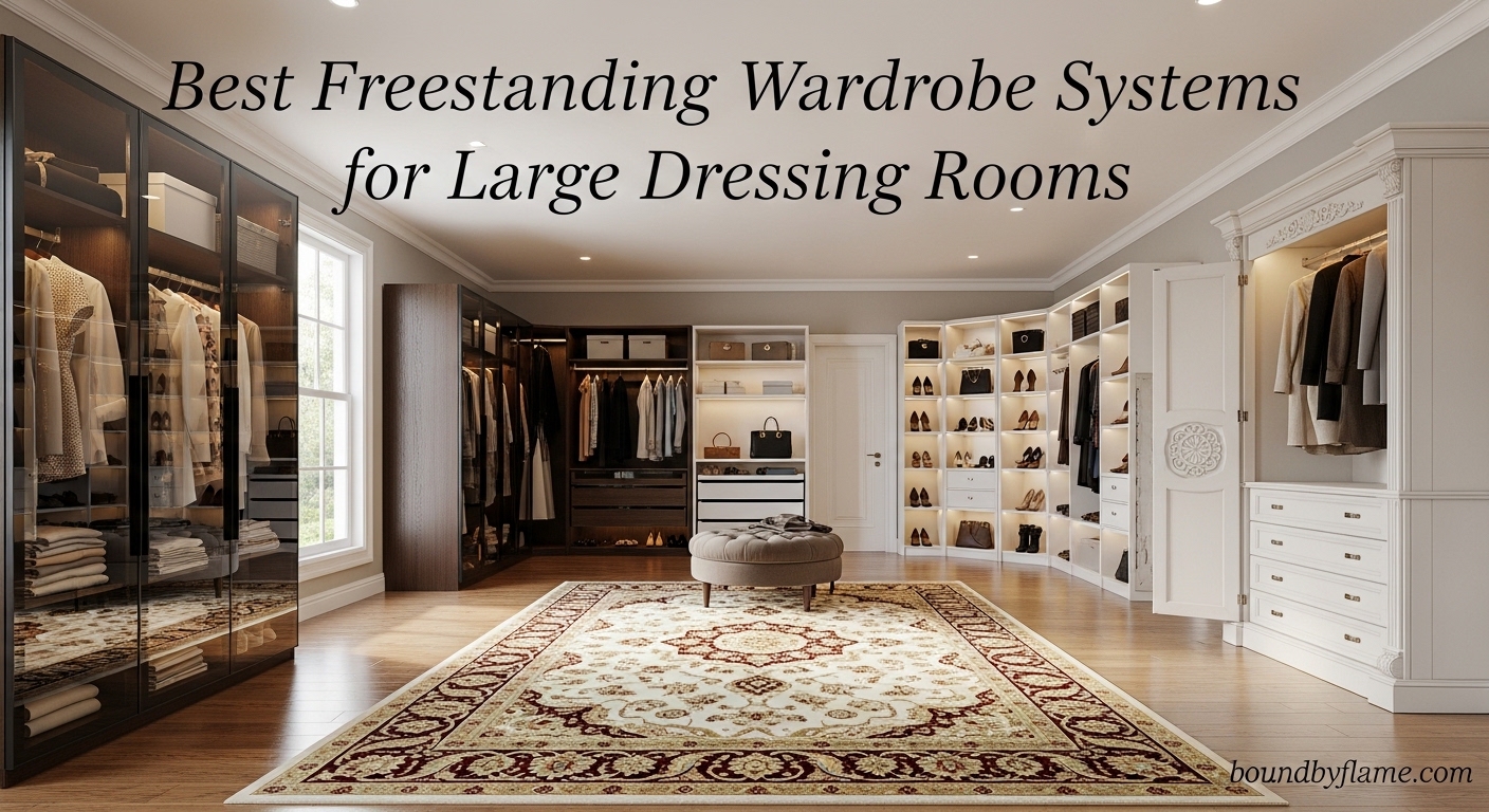 Best Freestanding Wardrobe Systems for Large Dressing Rooms
