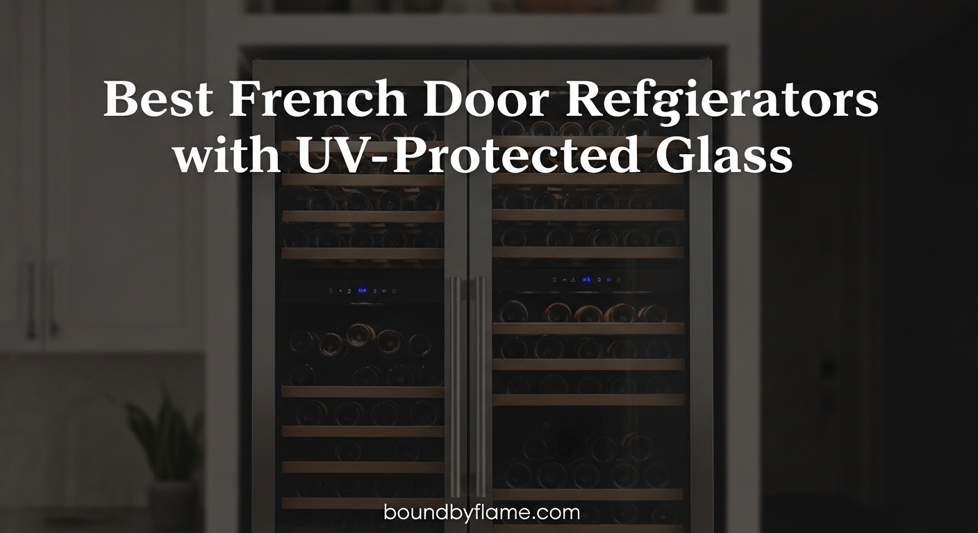 Best French Door Wine Refrigerators with UV-Protected Glass
