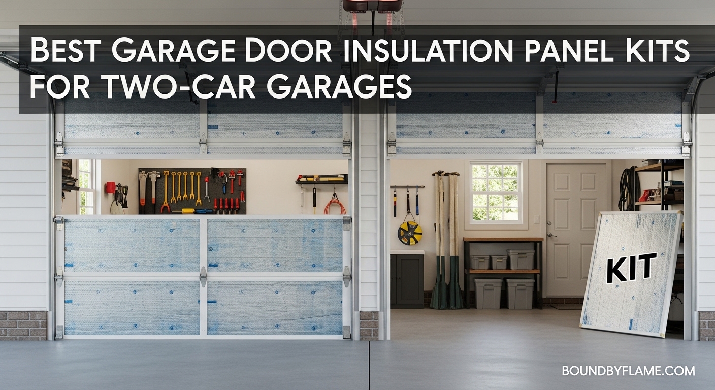 Best Garage Door Insulation Panel Kits for Two-Car Garages