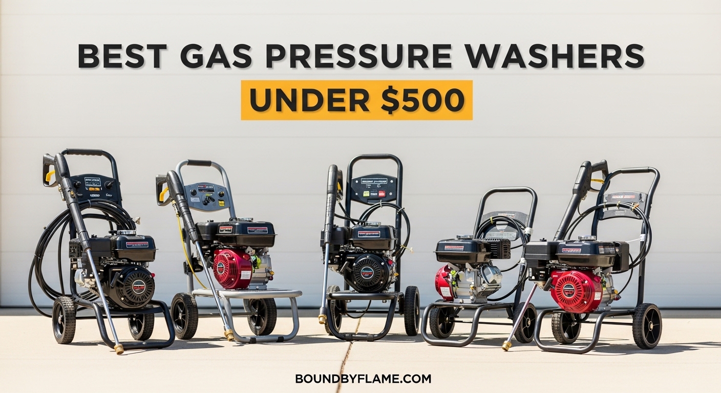 Best Gas Pressure Washers Under $500