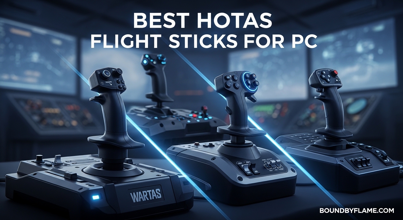 Best HOTAS Flight Sticks for PC