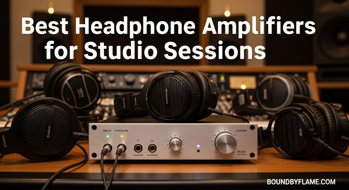 Best Headphone Amplifiers for Studio Sessions