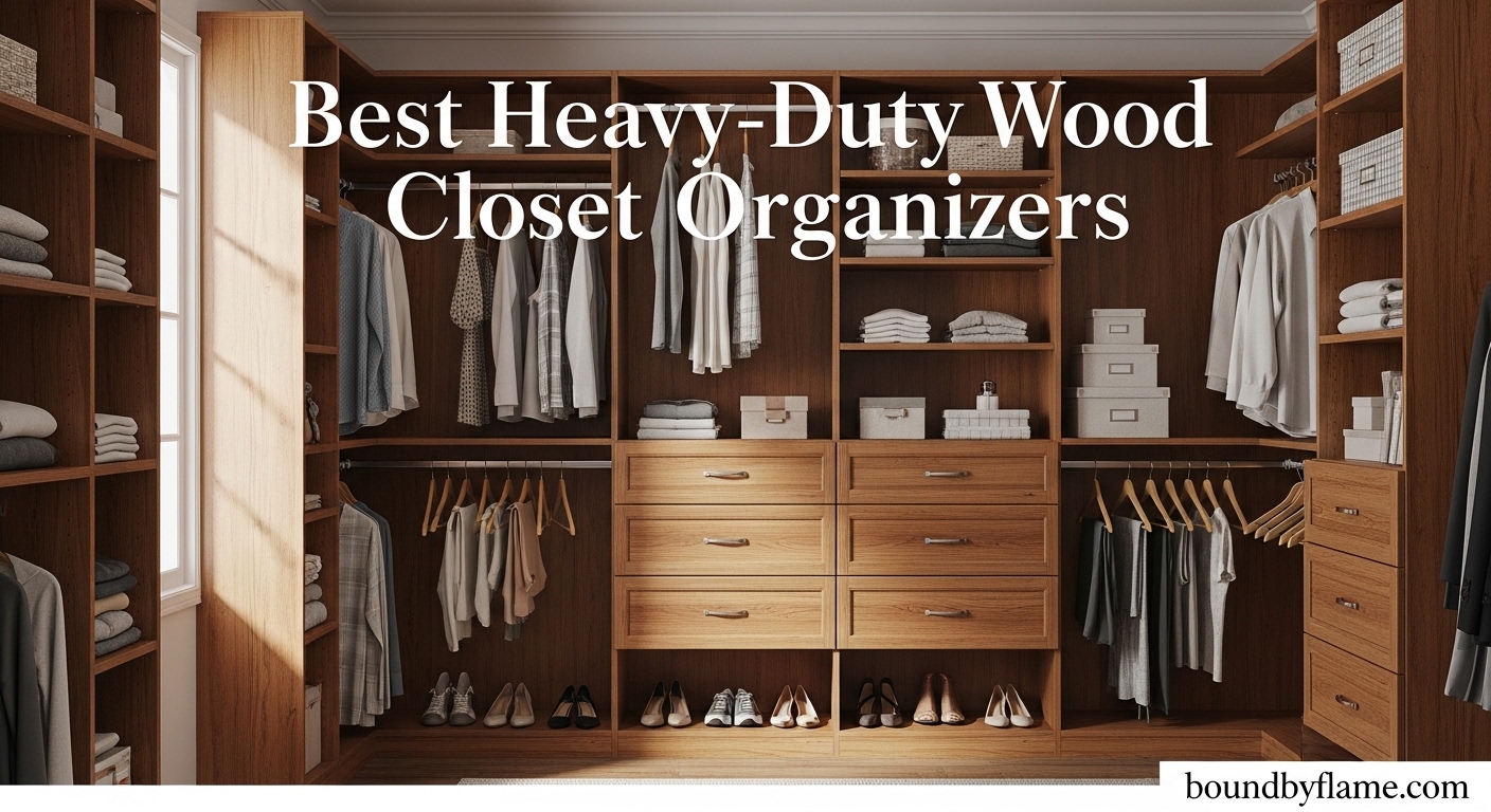Best Heavy-Duty Wood Closet Organizers