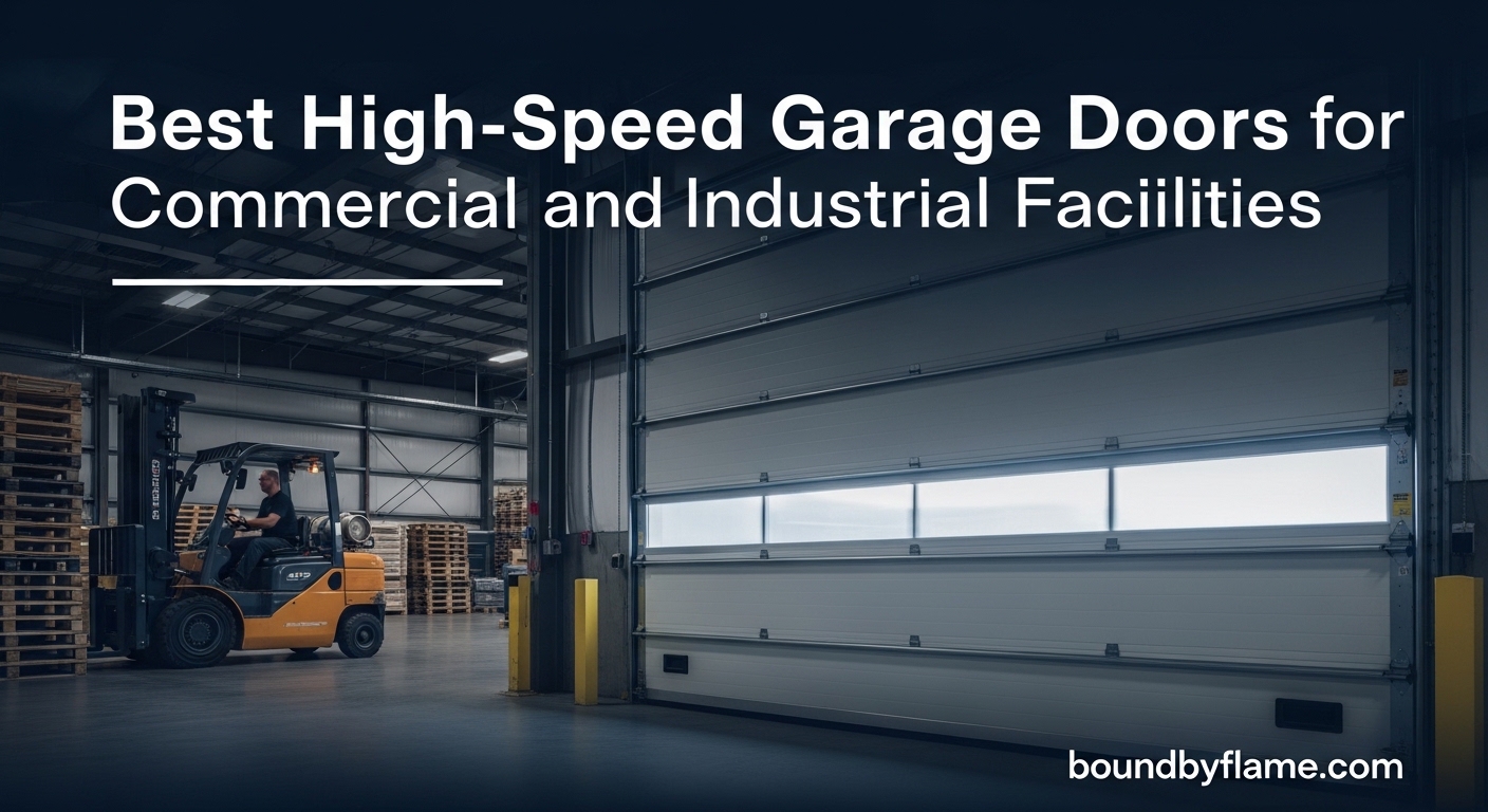 Best High-Speed Garage Doors for Commercial and Industrial Facilities
