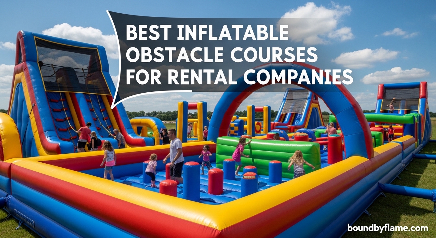 Best Inflatable Obstacle Courses for Rental Companies