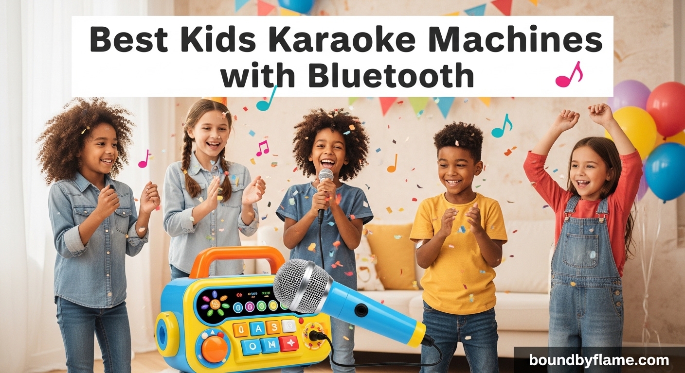 Best Kids Karaoke Machines with Bluetooth