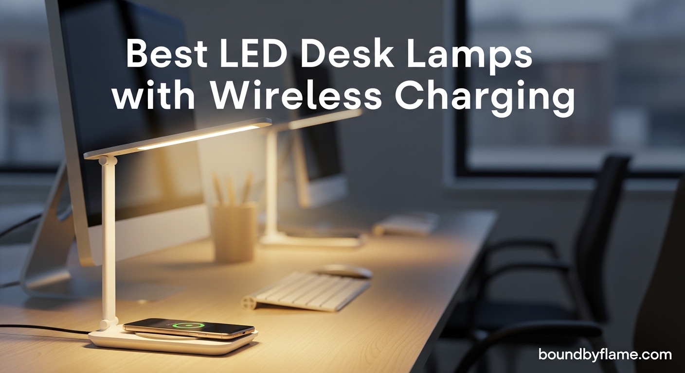 Best LED Desk Lamps with Wireless Charging