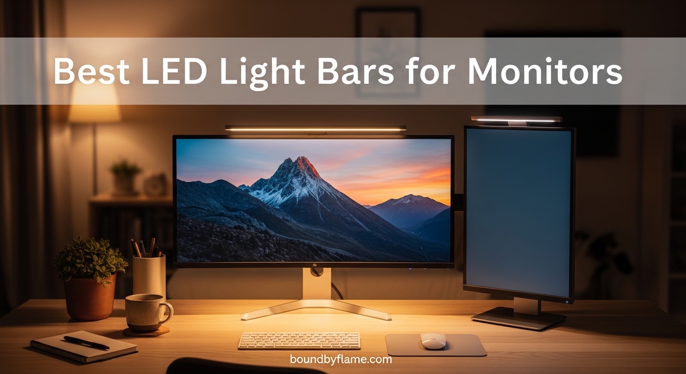 Best LED Light Bars for Monitors