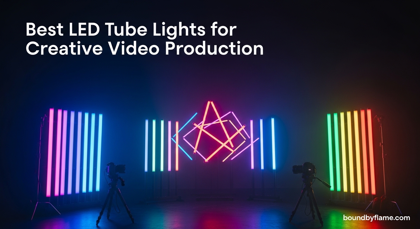 Best LED Tube Lights for Creative Video Production