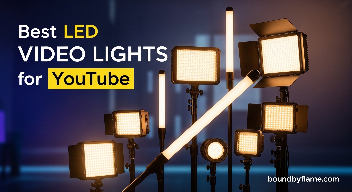 Best LED Video Lights for YouTube