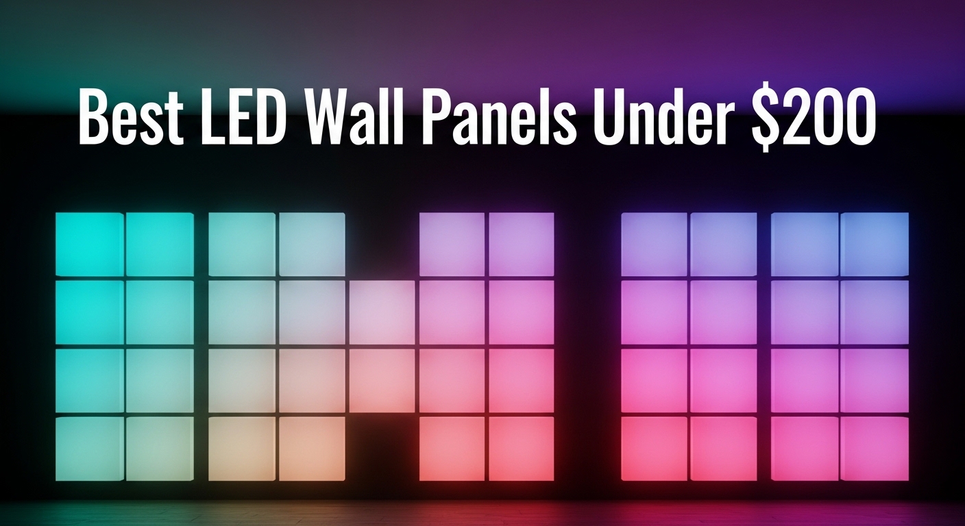 Best LED Wall Panels Under $200