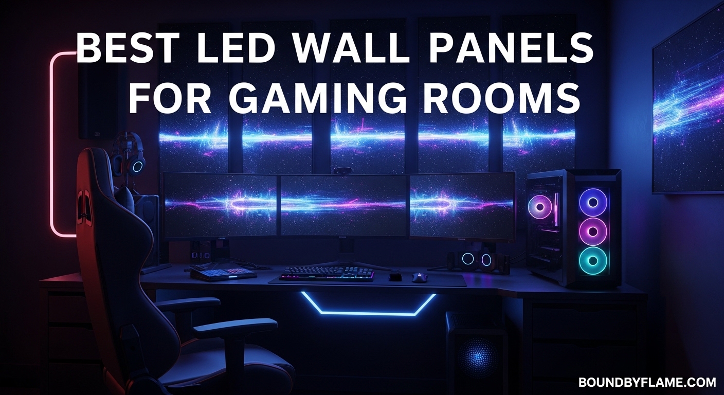 Best LED Wall Panels for Gaming Rooms