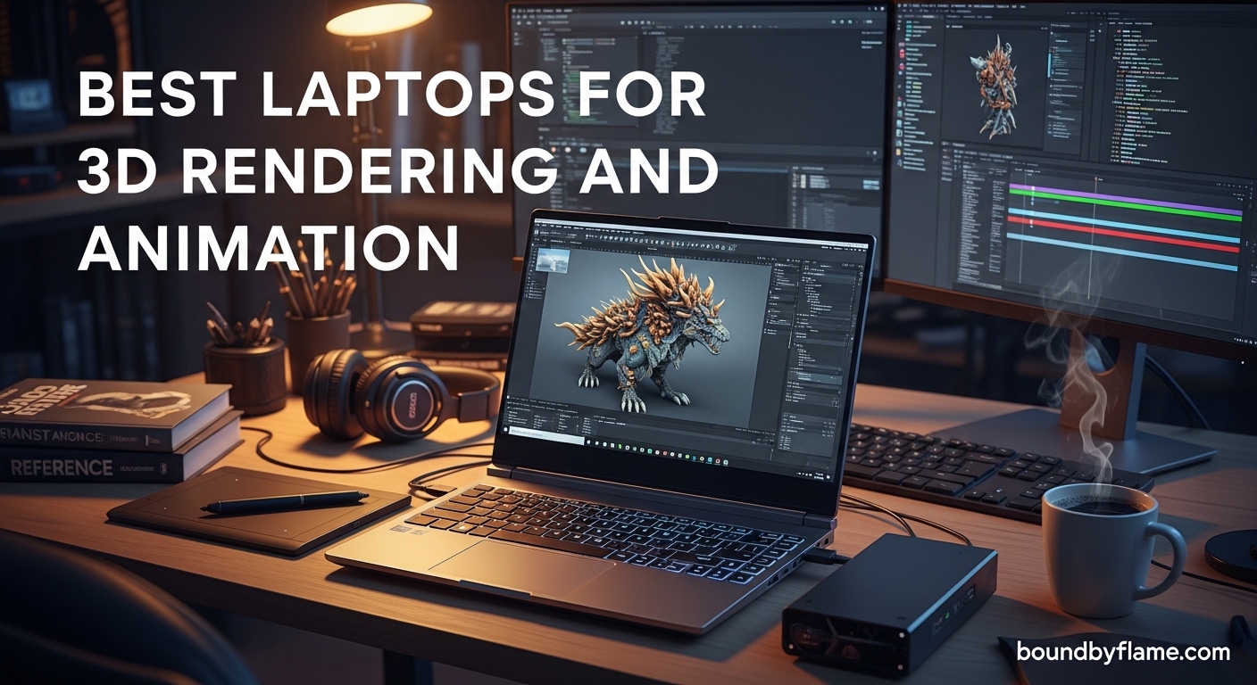 Best Laptops for 3D Rendering and Animation