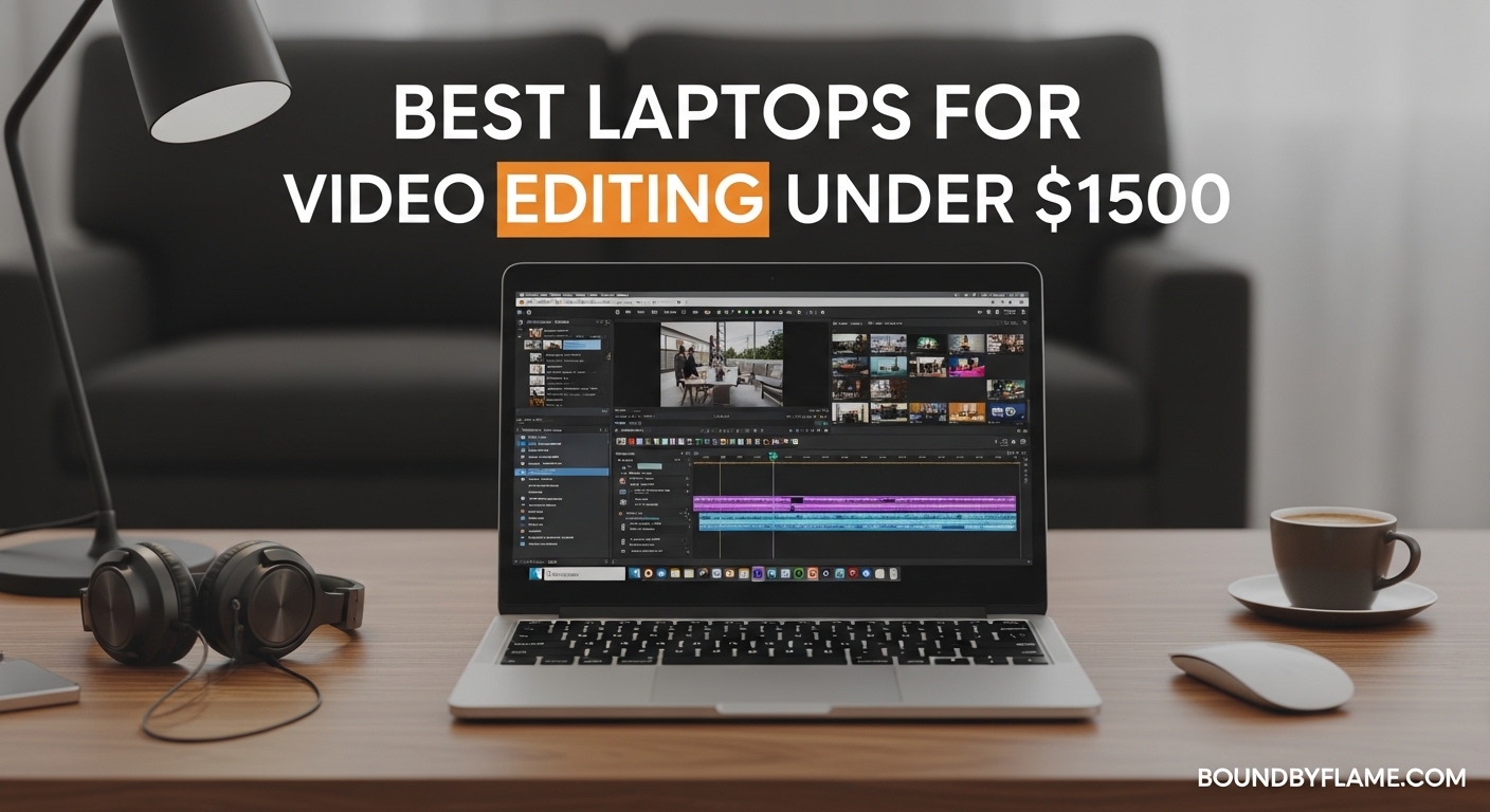 Best Laptops for Video Editing Under $1500