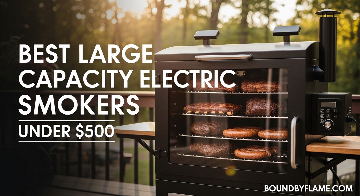 Best Large Capacity Electric Smokers Under $500