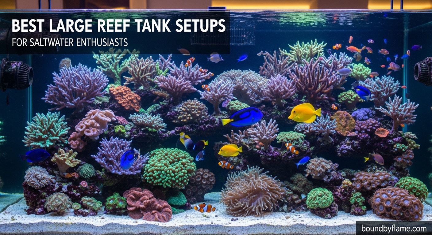 Best Large Reef Tank Setups for Saltwater Enthusiasts
