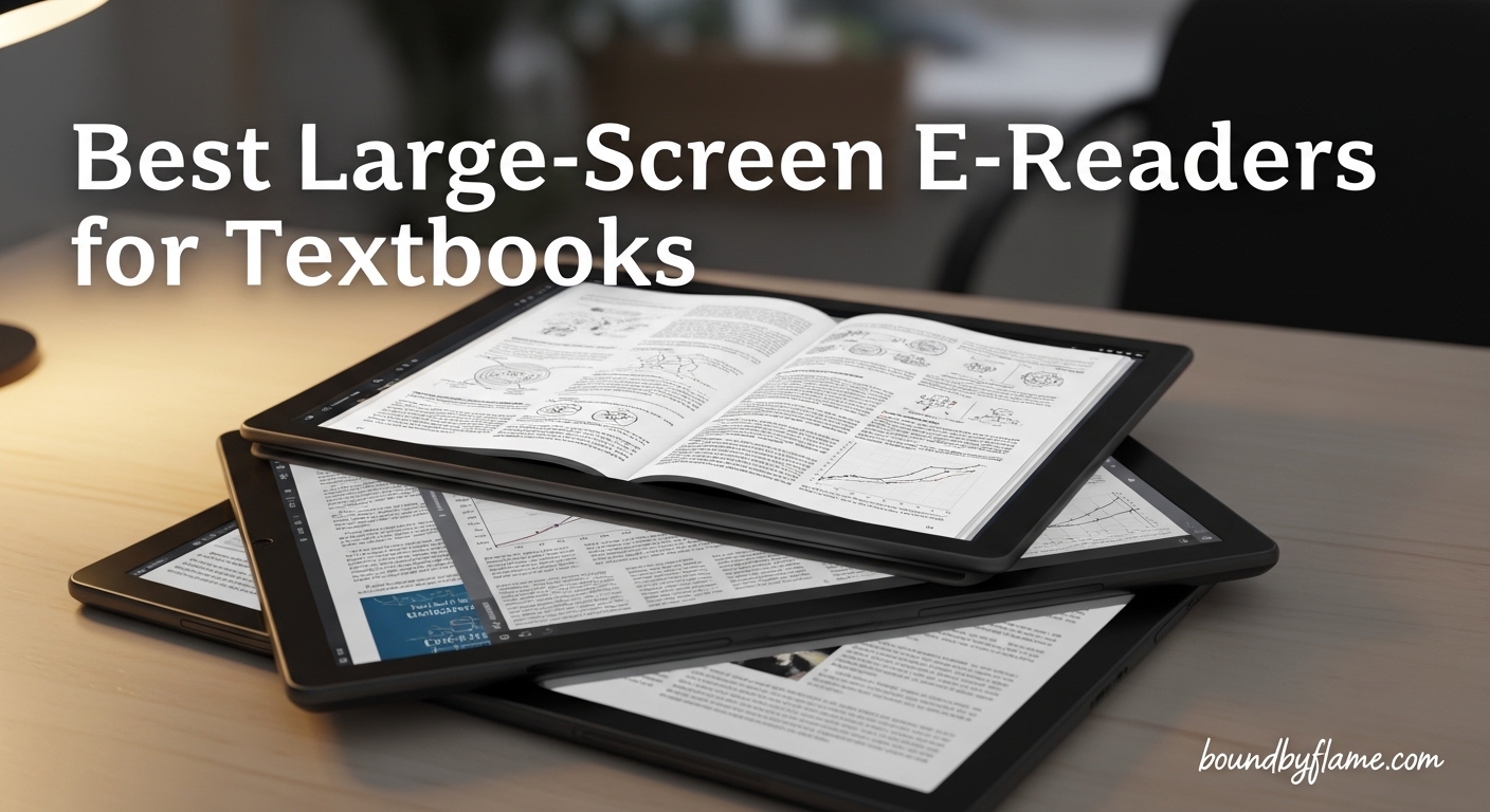 Best Large-Screen E-Readers for Textbooks