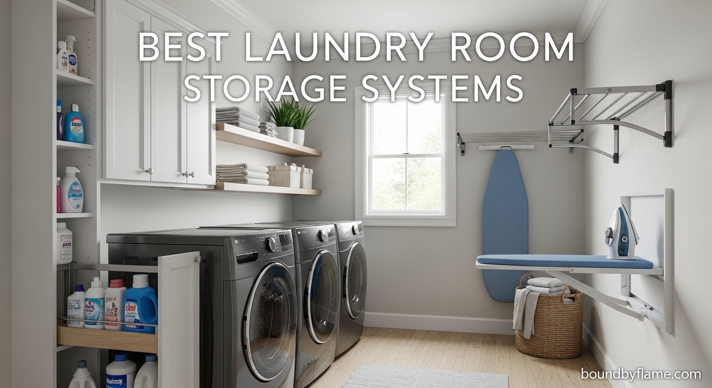 Best Laundry Room Storage Systems