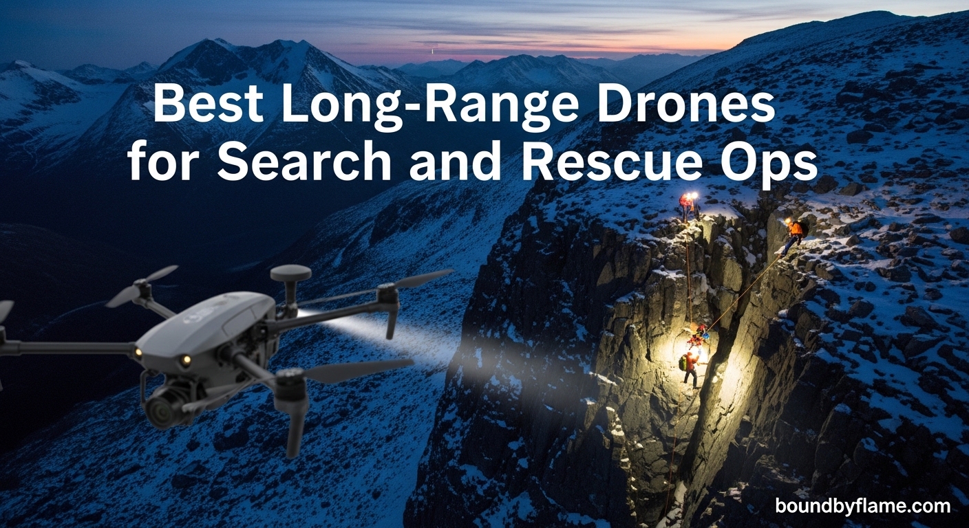 Best Long-Range Drones for Search and Rescue Ops