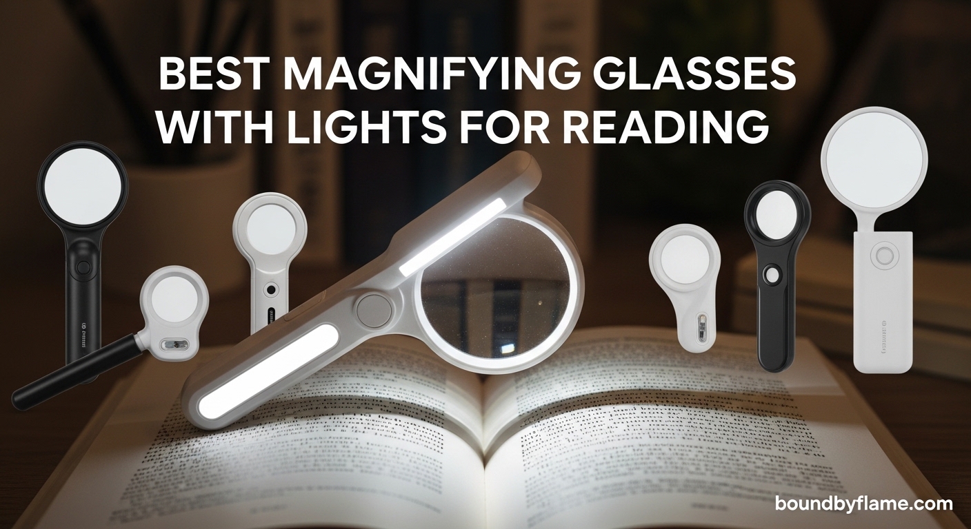 Best Magnifying Glasses with Lights for Reading