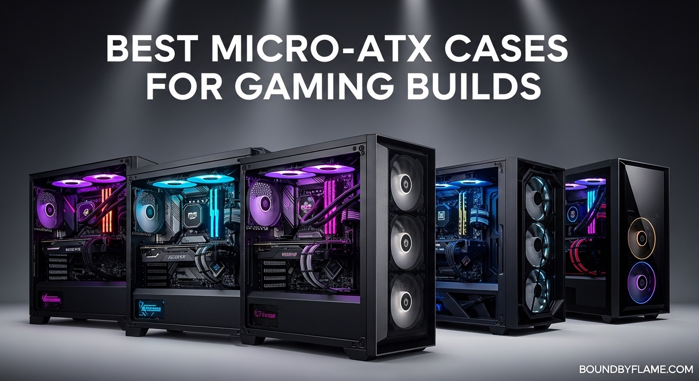 Best Micro-ATX Cases for Gaming Builds