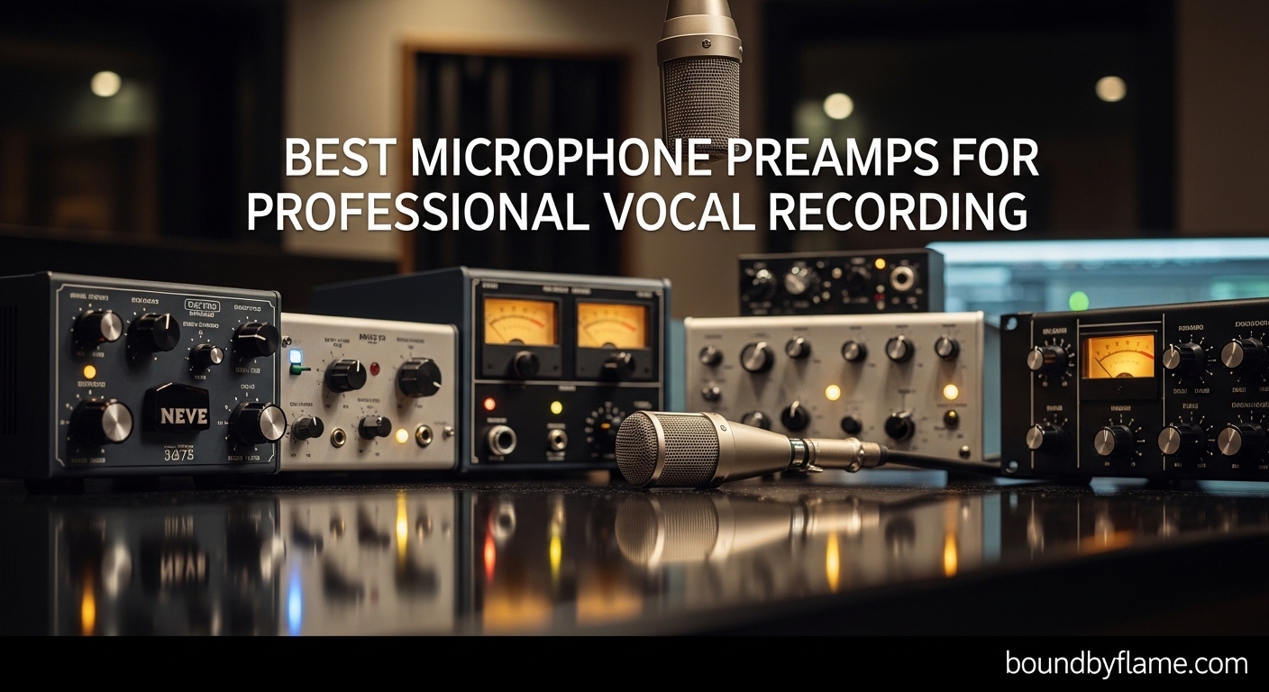 Best Microphone Preamps for Professional Vocal Recording