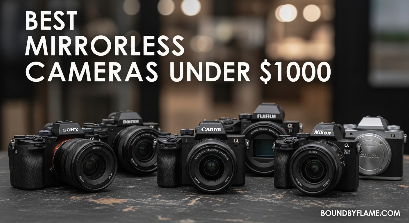 Best Mirrorless Cameras Under $1000