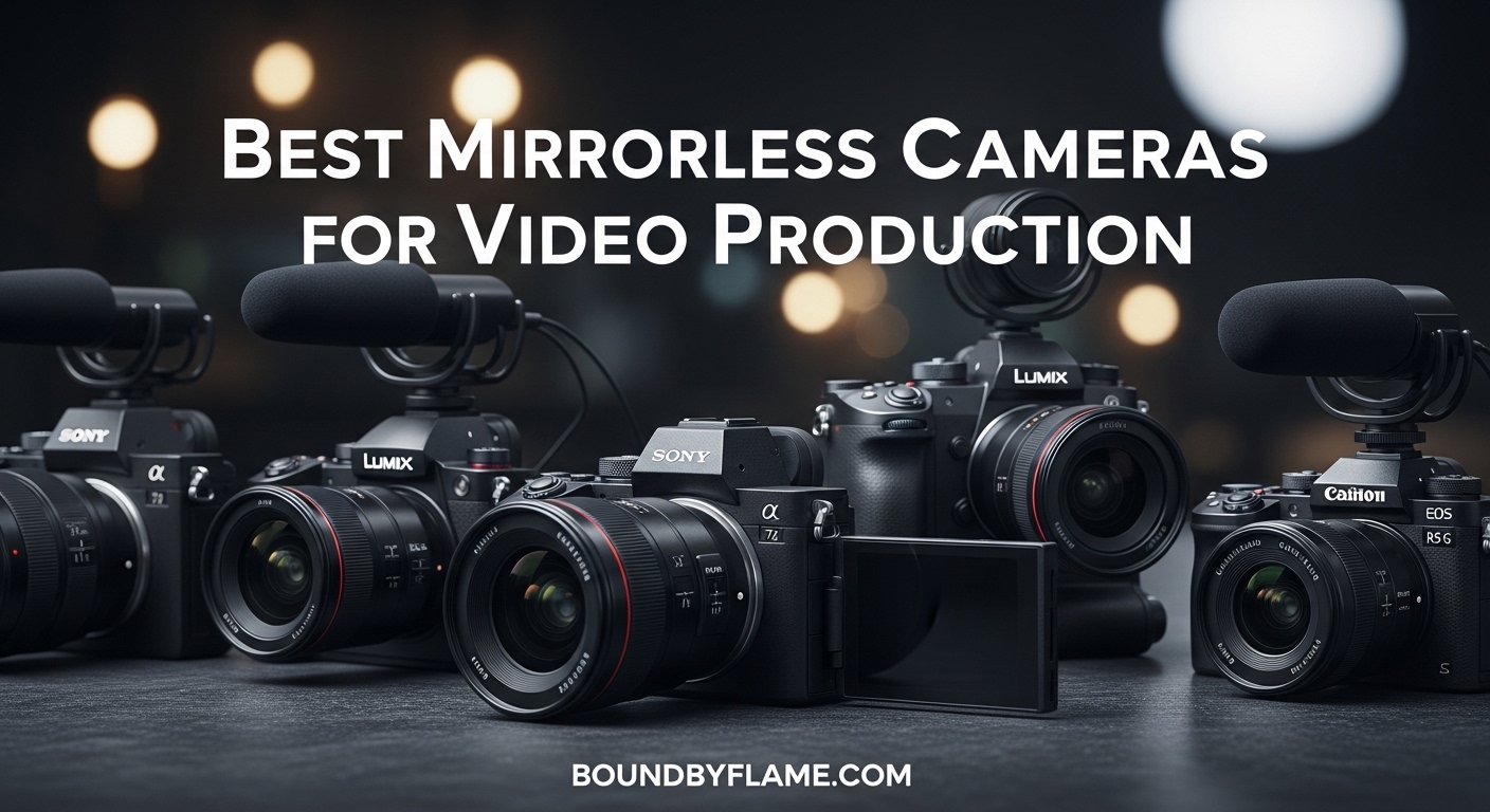Best Mirrorless Cameras for Video Production