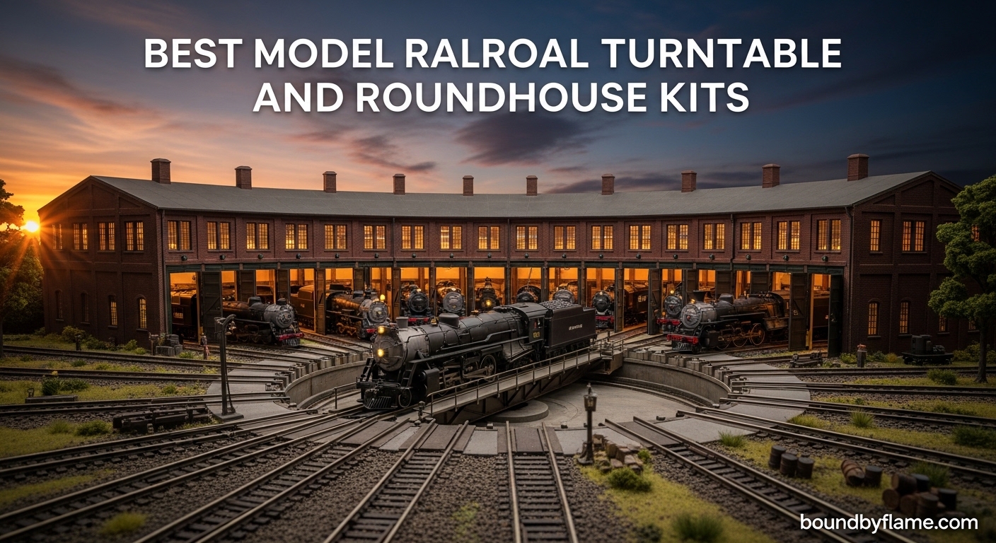 Best Model Railroad Turntable and Roundhouse Kits