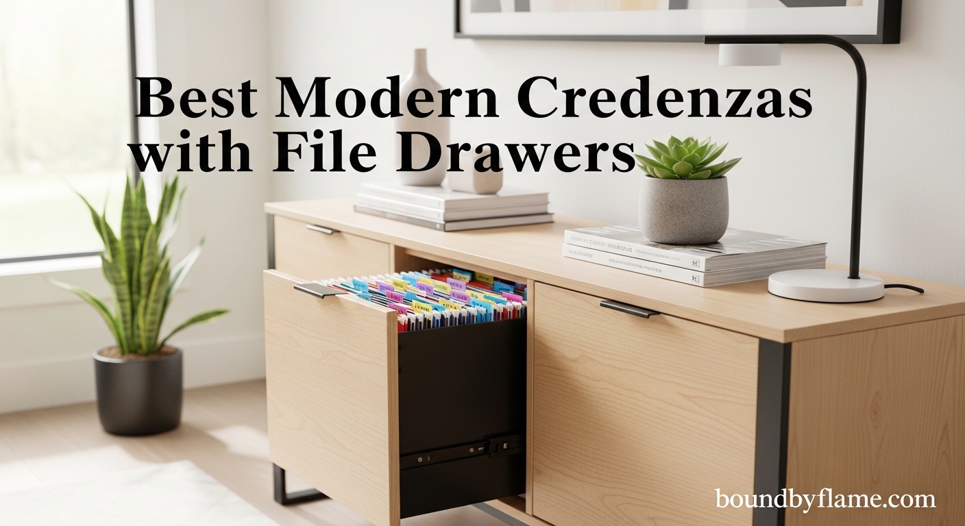 Best Modern Credenzas with File Drawers
