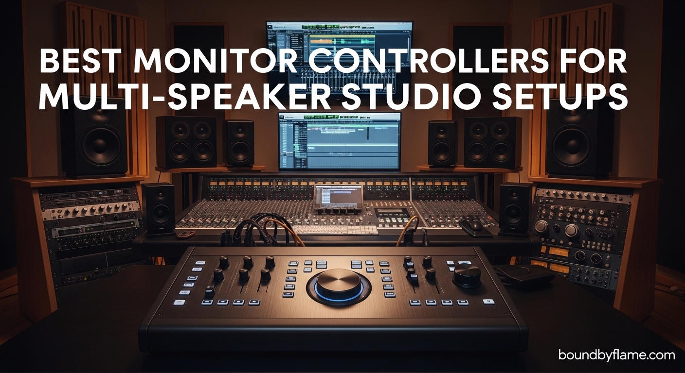 Best Monitor Controllers for Multi-Speaker Studio Setups