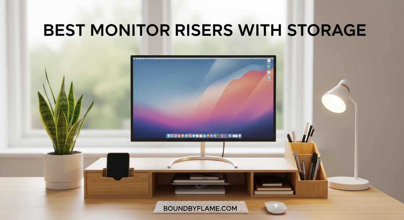 Best Monitor Risers with Storage